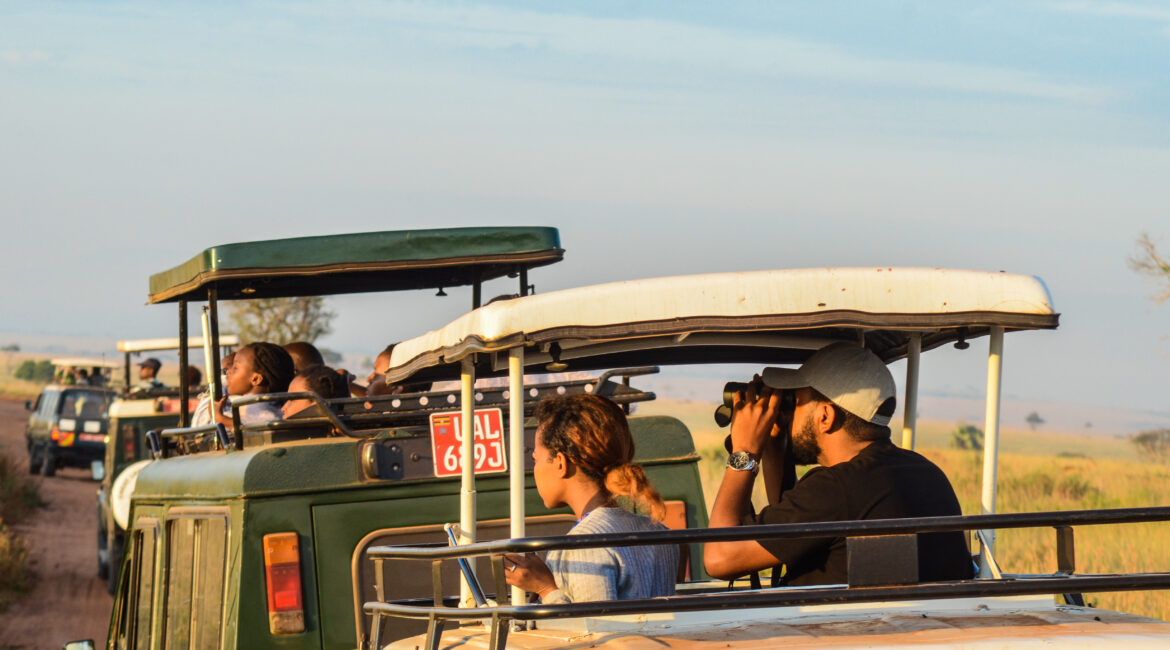 Tourist in Murchison